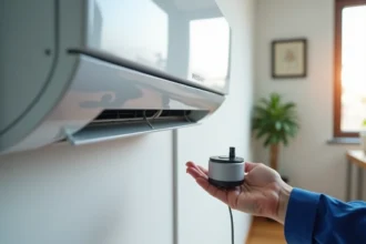 Pompe de condensats compacte et silencieuse pour climatisation