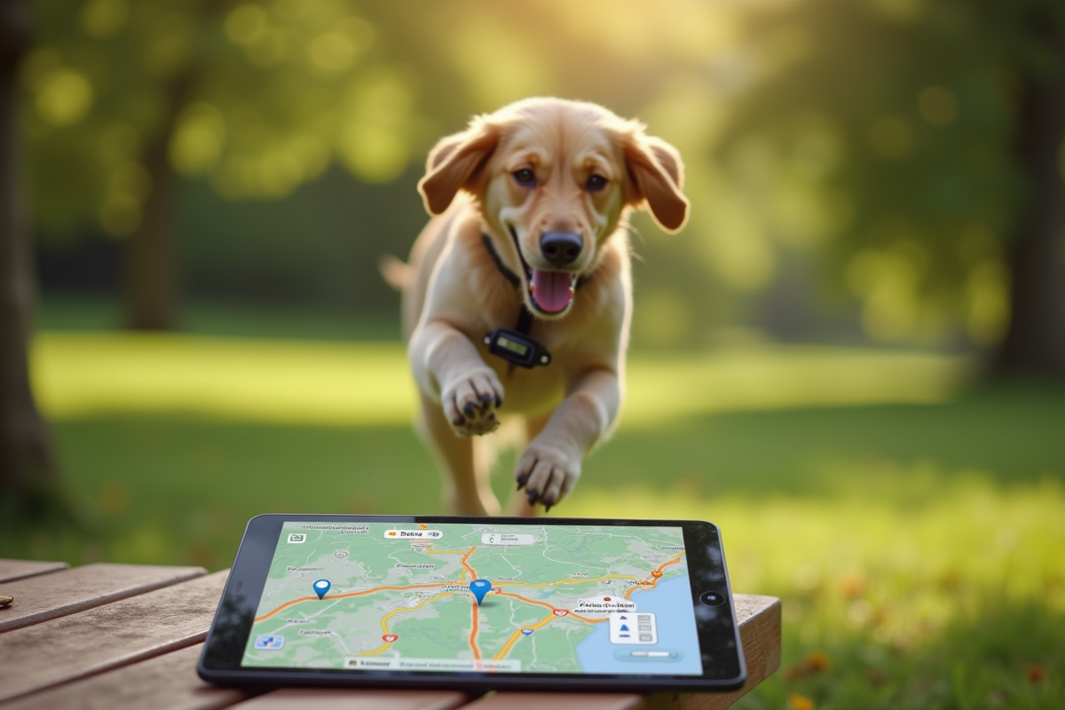 chien gps