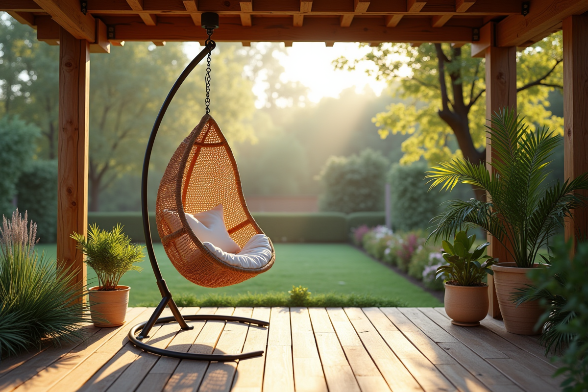chaise suspendue