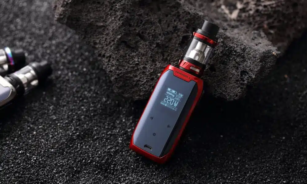 red and black box mod