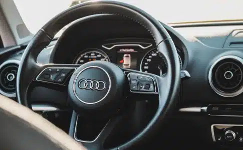 intérieur d'une audi