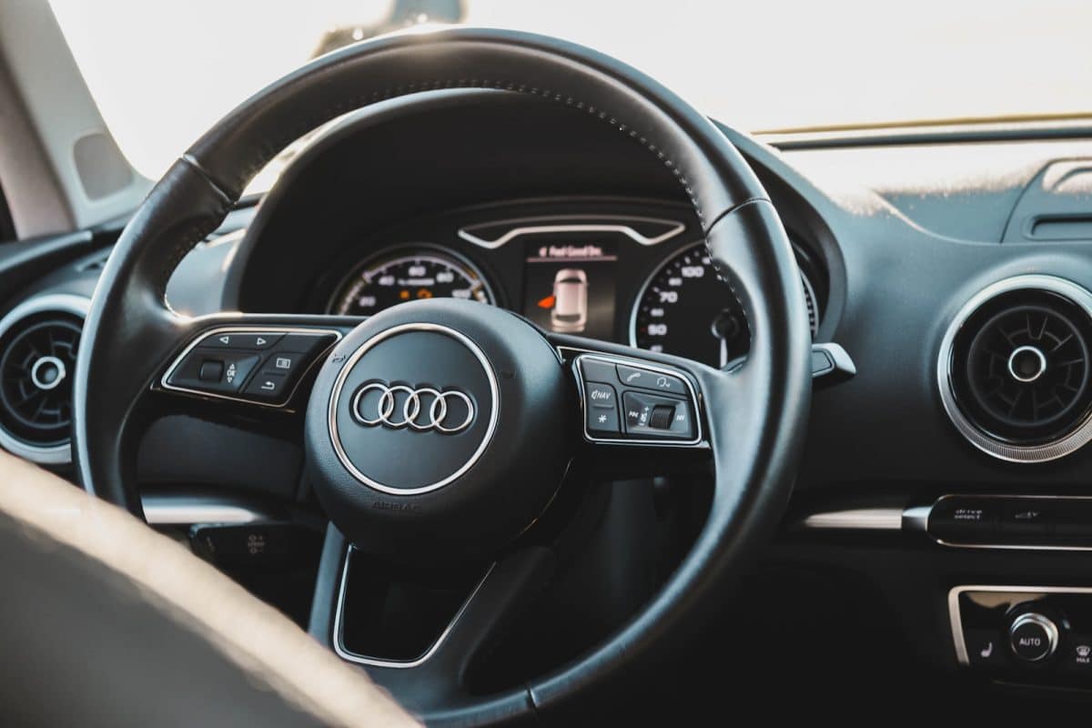 intérieur d'une audi